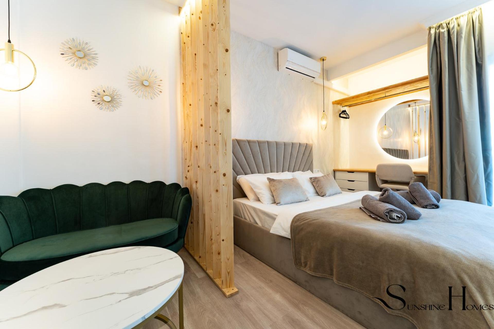 Seaview Beachfront Studio With Aqua Park & Balcony Benalmádena Buitenkant foto